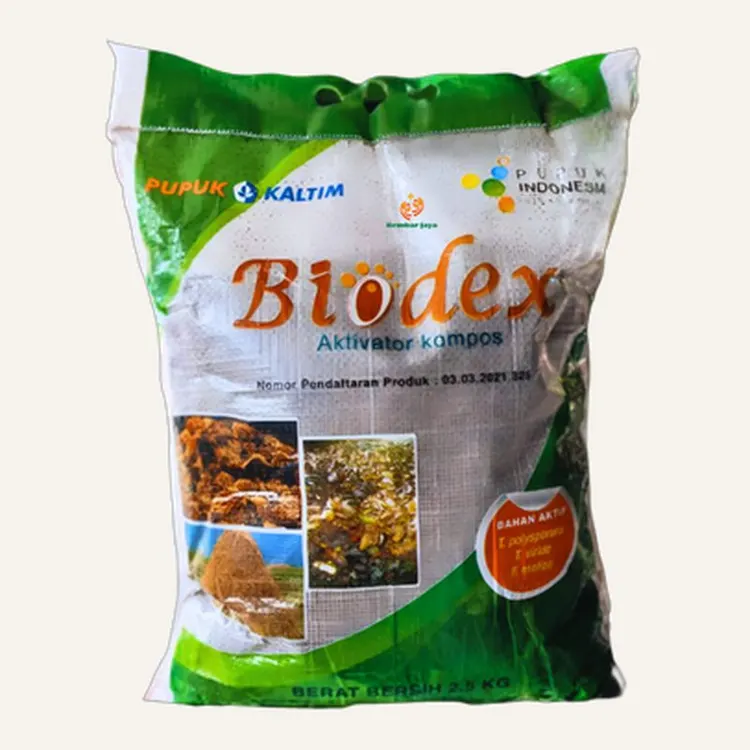 Kemasan Biodex, Trichoderma polysporum, T. viride, dan Fomitopsis meliae