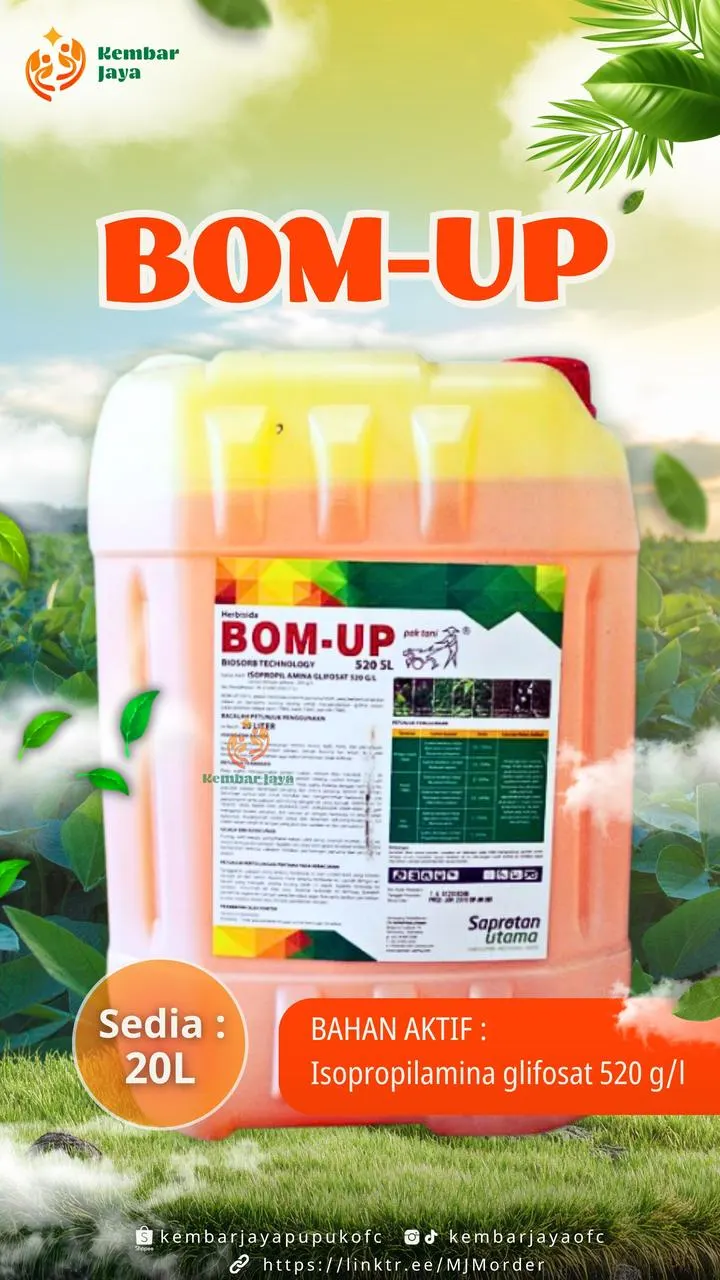 Kemasan Bom-Up, Isopropilamina glifosat 520 g/l