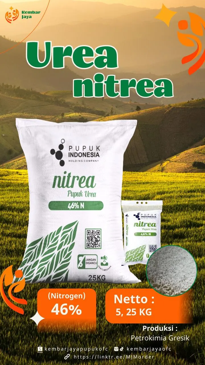 Kemasan Urea Nitrea, Nitrogen 46%