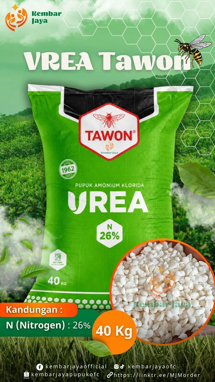 Kemasan VREA Tawon, Nitrogen 26%
