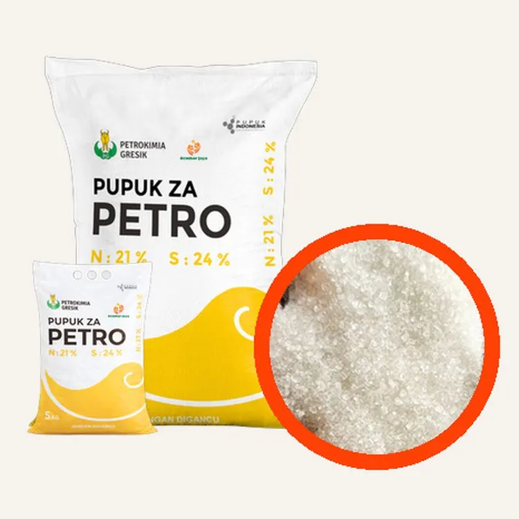 Kemasan ZA Petro, Nitrogen 21%, Sulfur 24%