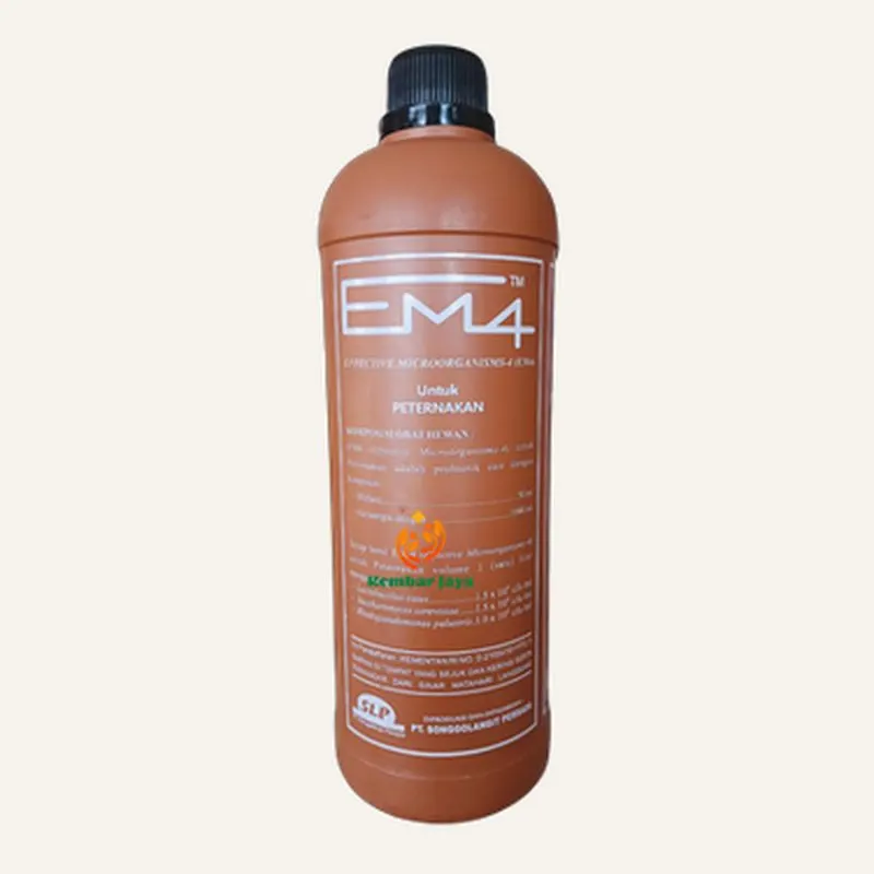 Kemasan EM-4 Peternakan, Lactobacillus casei minimal 2,0 x 10^6 sel/ml, Saccharomyces cerevisiae minimal 3,5 x 10^5 sel/ml