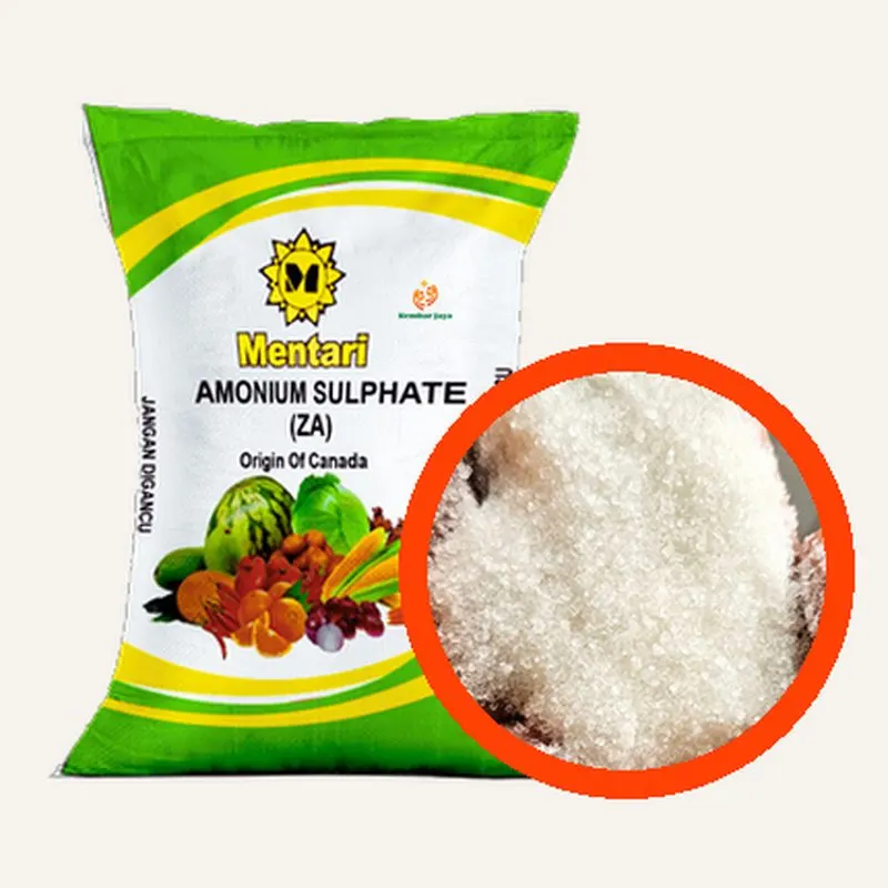 Kemasan ZA Mentari, Nitrogen 21%, Sulfur 24%