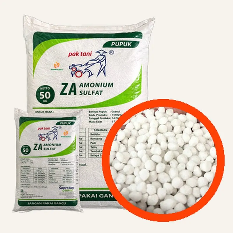 Kemasan ZA Pak Tani Granul, Nitrogen 21%, Sulfur 24%